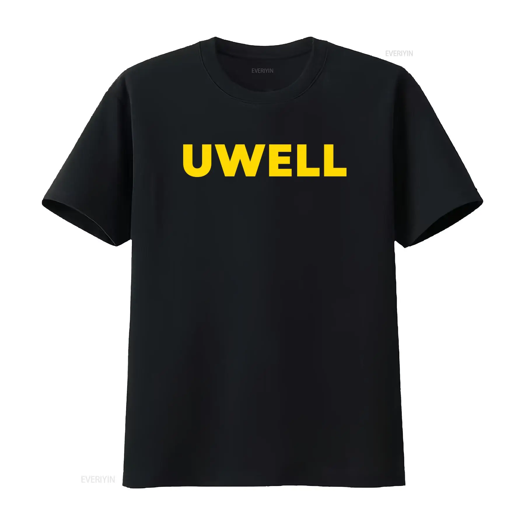 Yellow Streetwear Brand - Uwell Brand Yellow Bold Print T