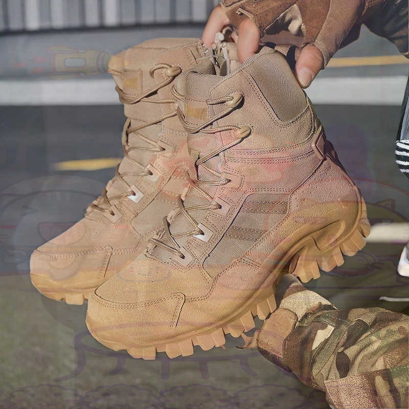 Yellow Streetwear Brand - Tan Long Barrel Deadlift Casual Sneakers