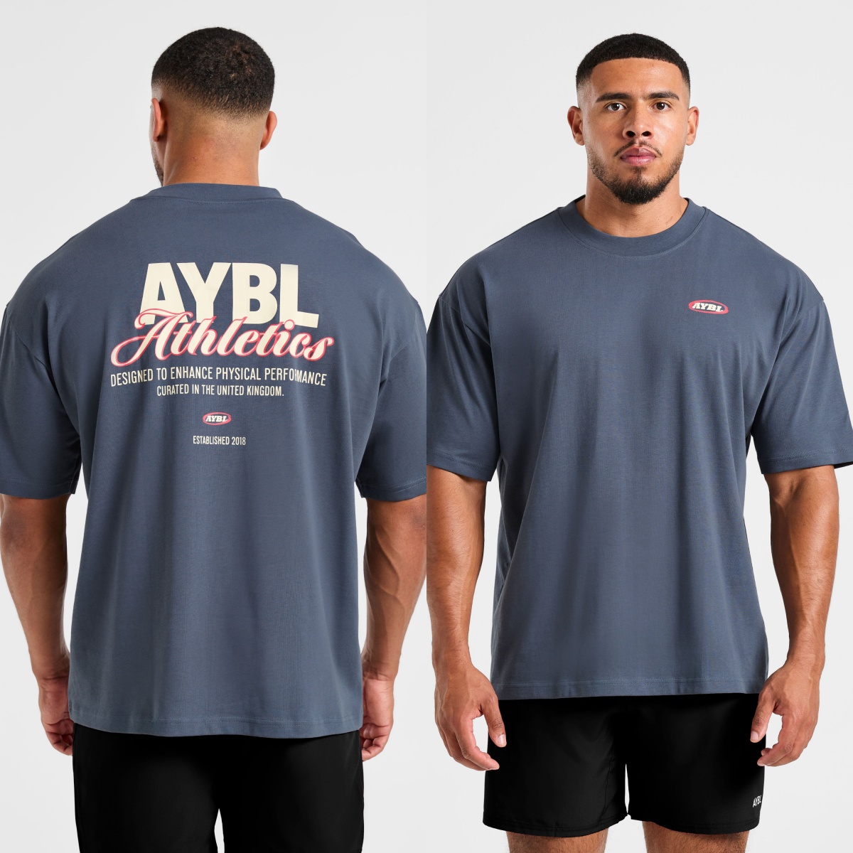 Streetwear Brand Clothing - Classic Athletics Script Oversized Fashion GYM