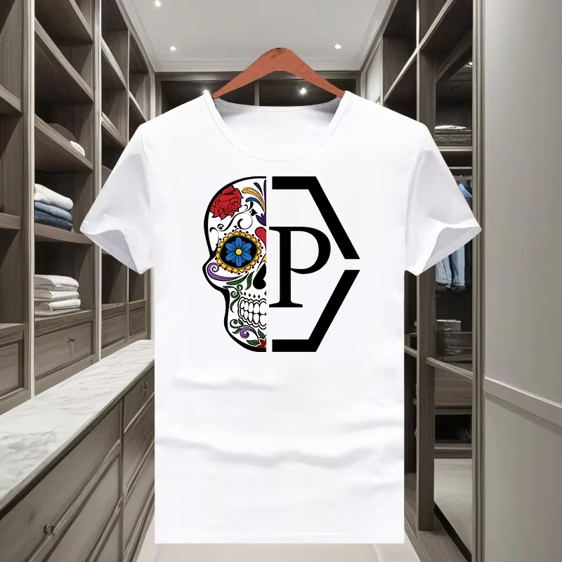 Streetwear Brand Flower - Art Classic Trendy Brand Half Skull