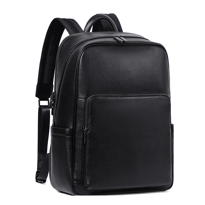 100% Cow Genuine Leather Men B - Streetwear Brand Backpack recension och pris