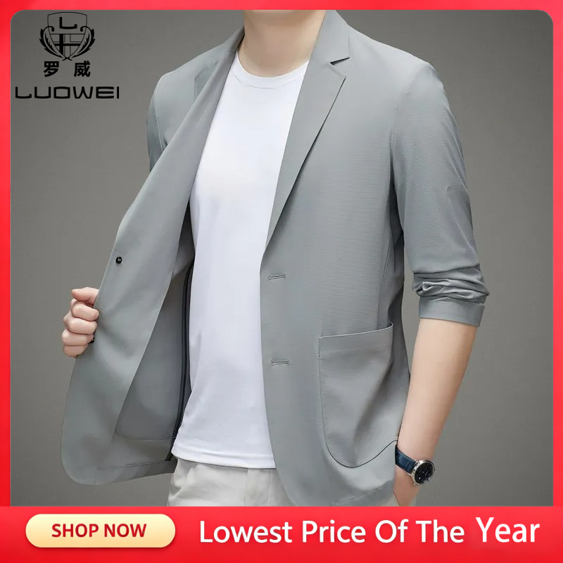 Brand Men Casual Blazer Ice Si - Streetwear Brand Jacket recension och pris