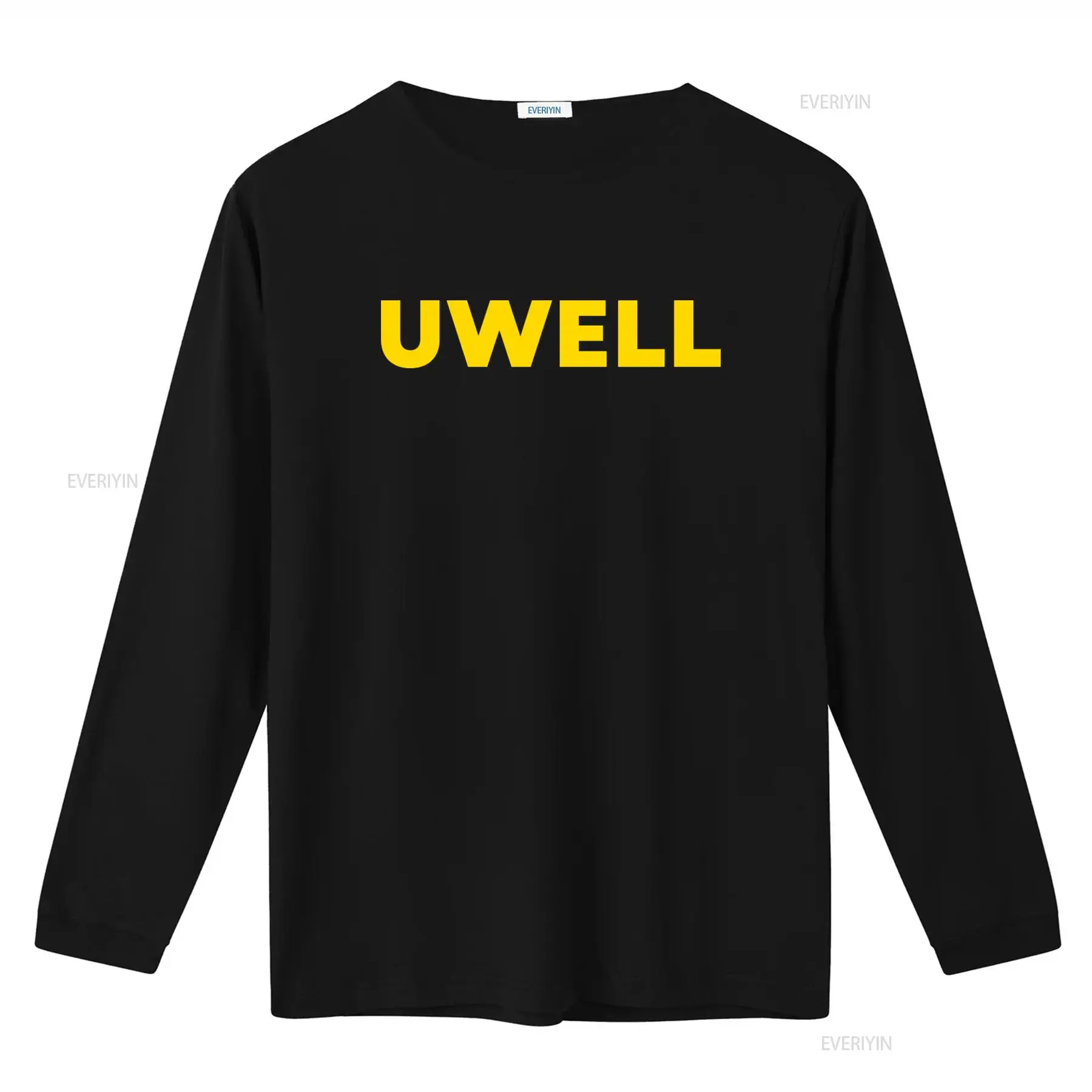 Uwell Brand Yellow Bold Print  - Yellow Streetwear Brand recension och pris