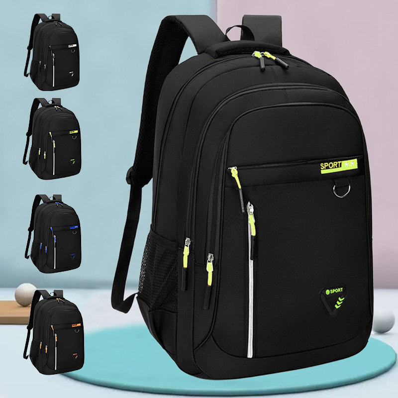 Neutral brand multi-layered ba - Streetwear Brand Backpack recension och pris