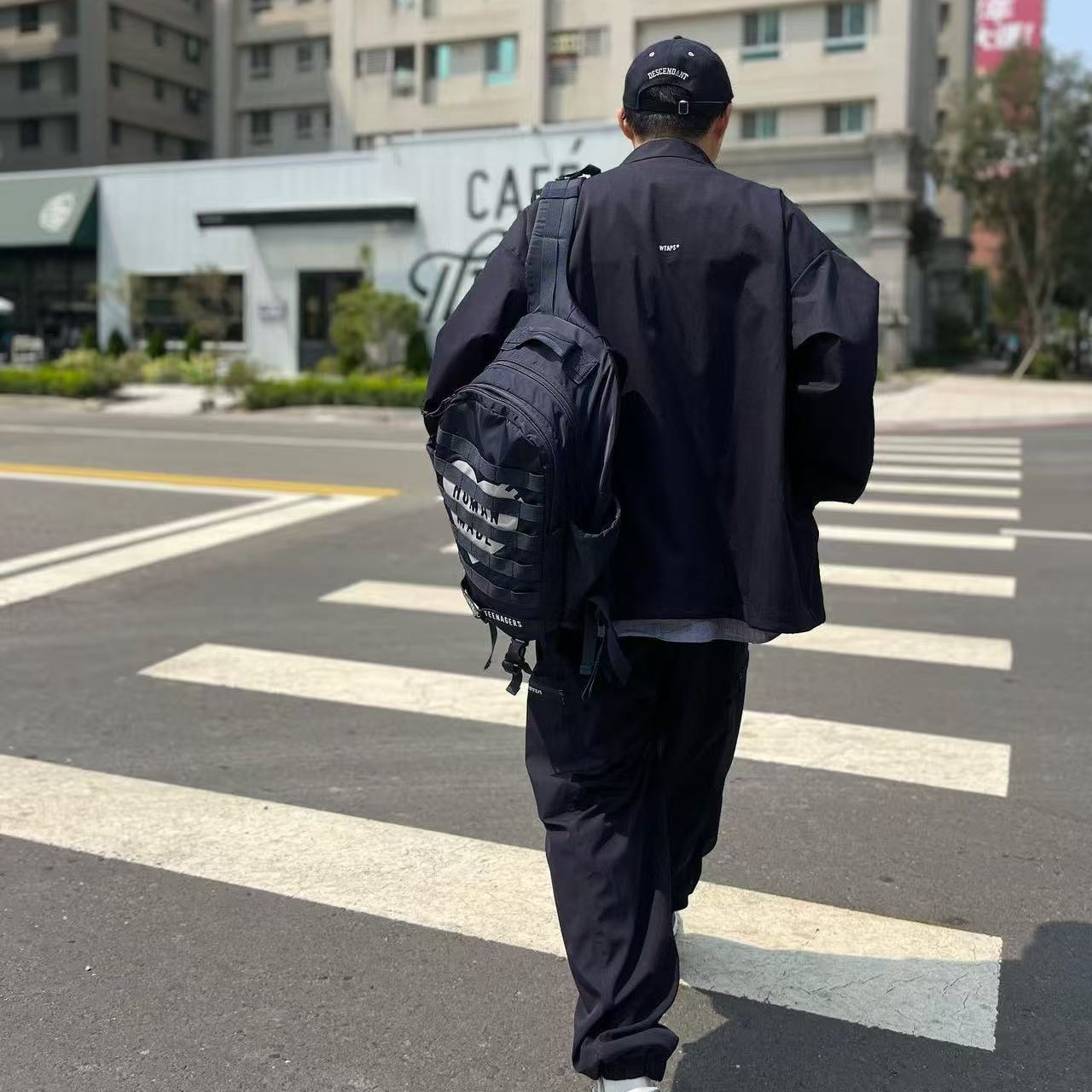 HUMAN MADE Military Backpack T - Streetwear Brand Backpack recension och pris
