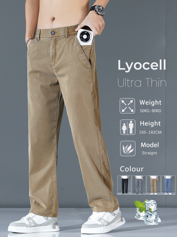 Ultra-thin Lyocell Fashion Loo - Streetwear Brand Pants recension och pris