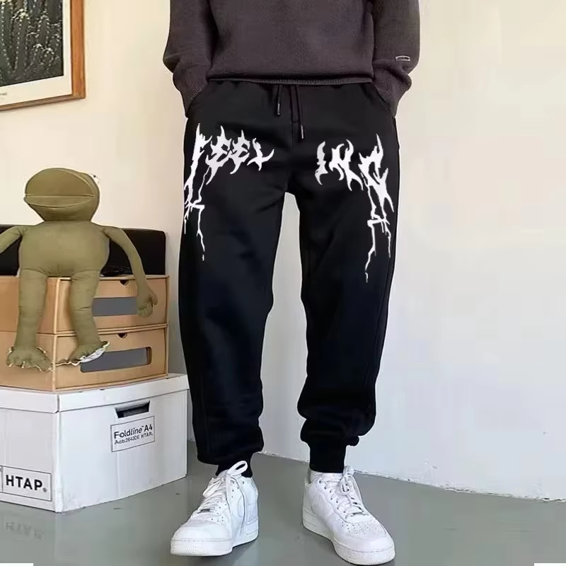 2025 Trend Men Sweatpants Over - Streetwear Brand Joggers recension och pris
