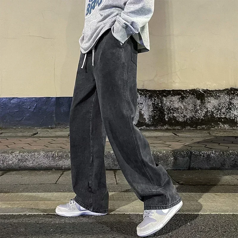 New Streetwear Loose Jeans Men - Streetwear Brand Jacket recension och pris