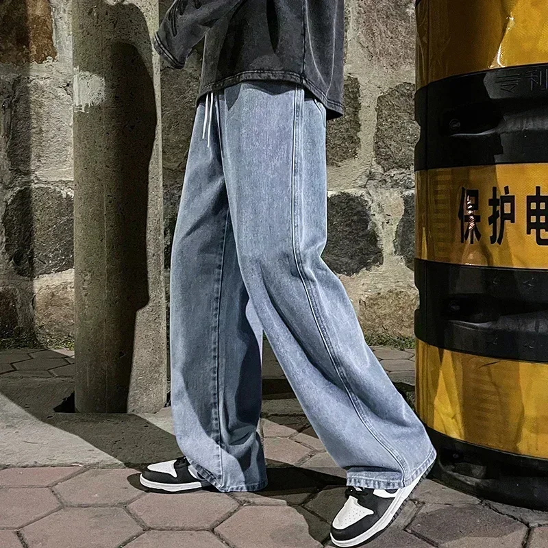 New Streetwear Loose Jeans Men - Streetwear Brand Jacket recension och pris