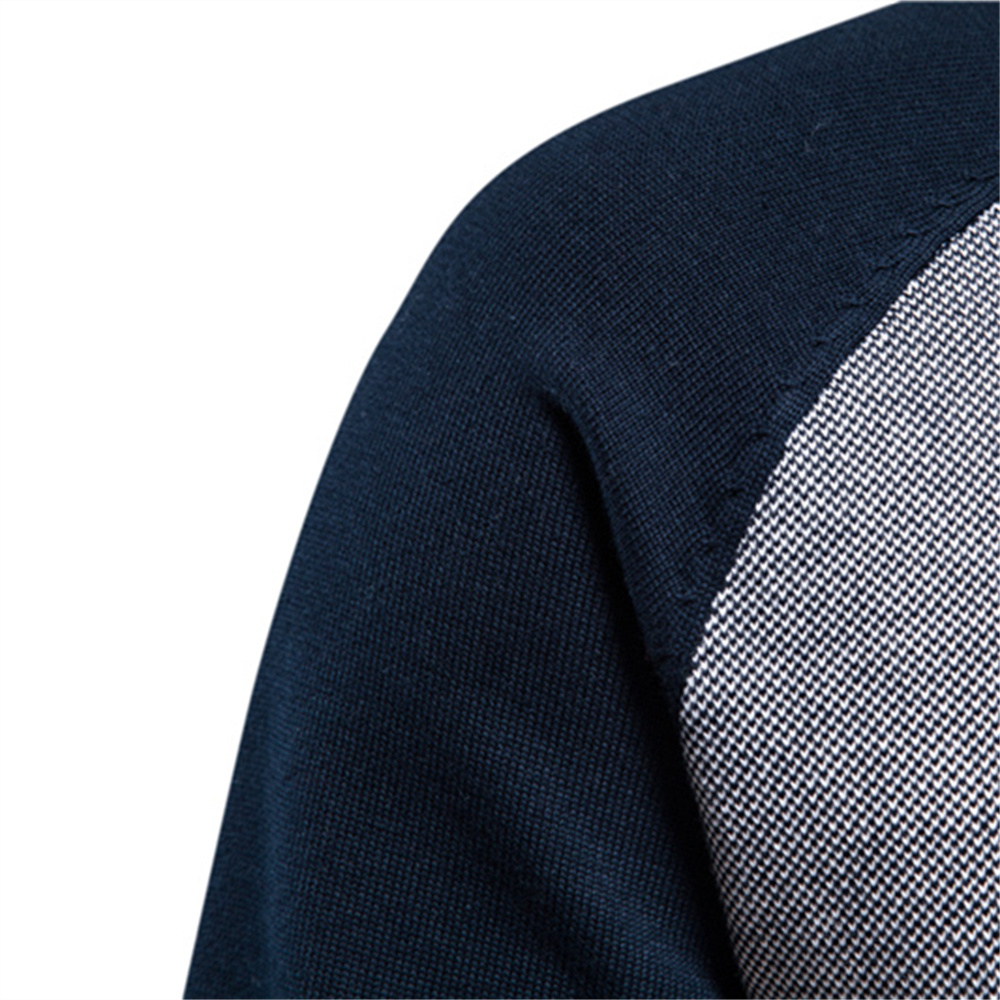 AIOPESON Spliced Cardigan Men  - Streetwear Brand Clothing recension och pris