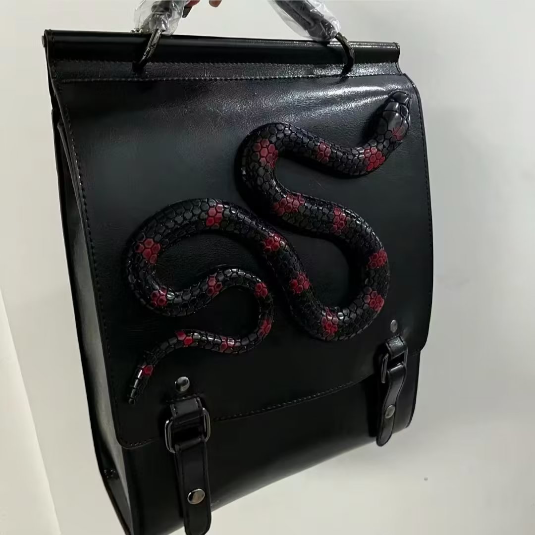 Original Designer Brand Cowhid - Streetwear Brand Backpack recension och pris