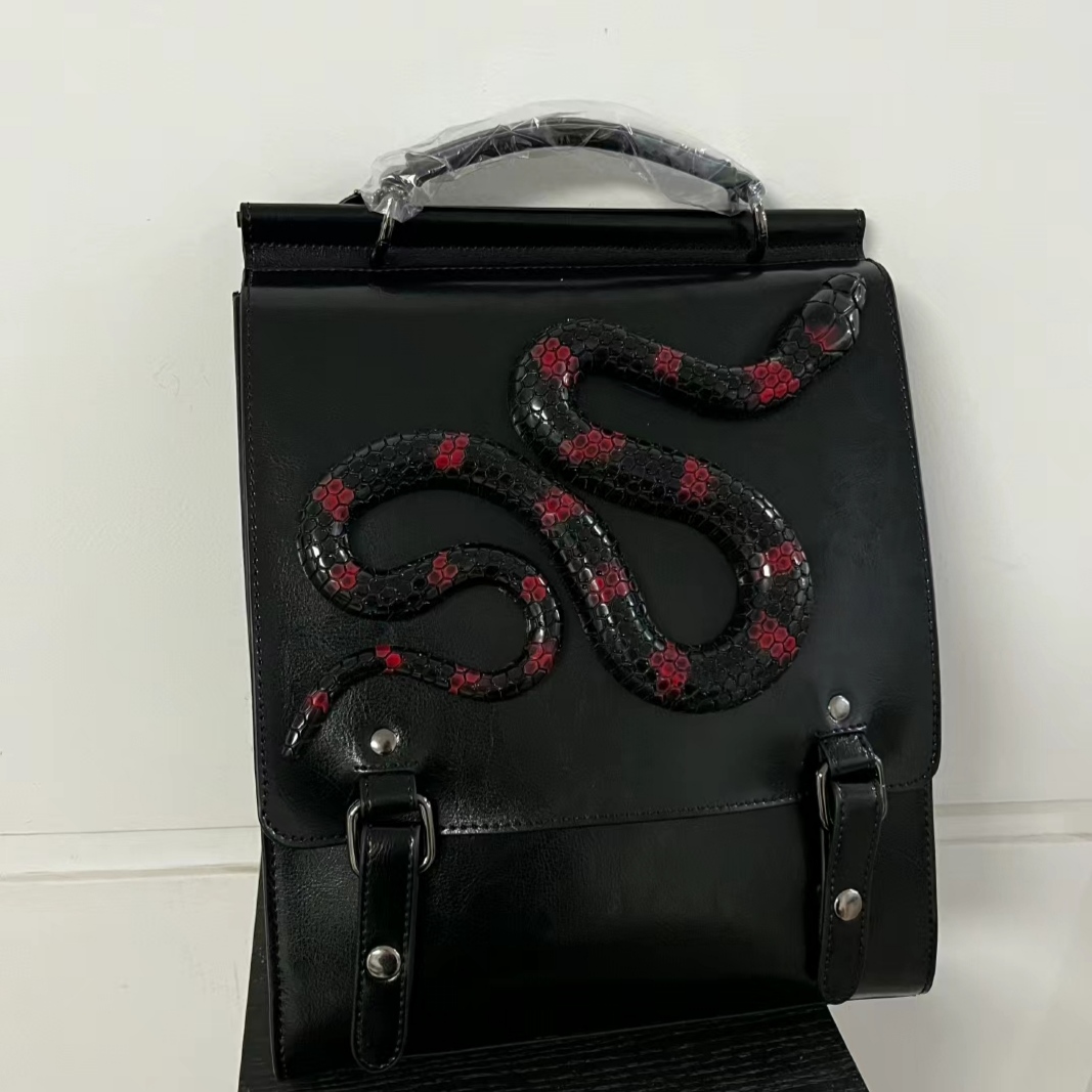 Original Designer Brand Cowhid - Streetwear Brand Backpack recension och pris
