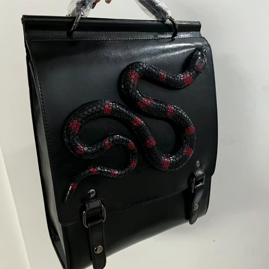 Original Designer Brand Cowhid - Streetwear Brand Backpack recension och pris