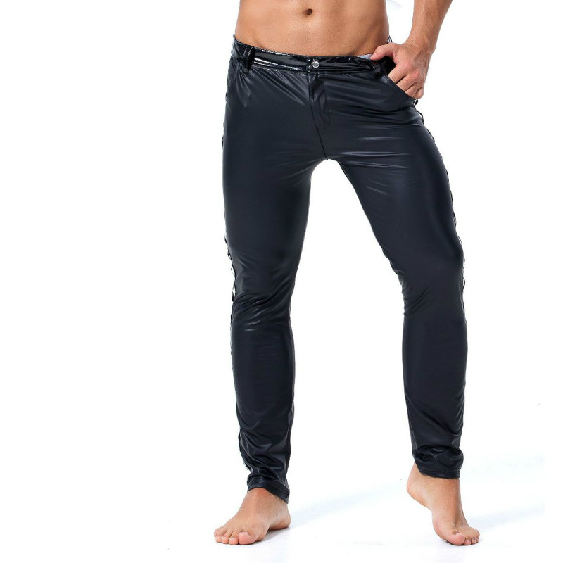 S-XXL Brand Men Leather Rivet  - Streetwear Brand China recension och pris