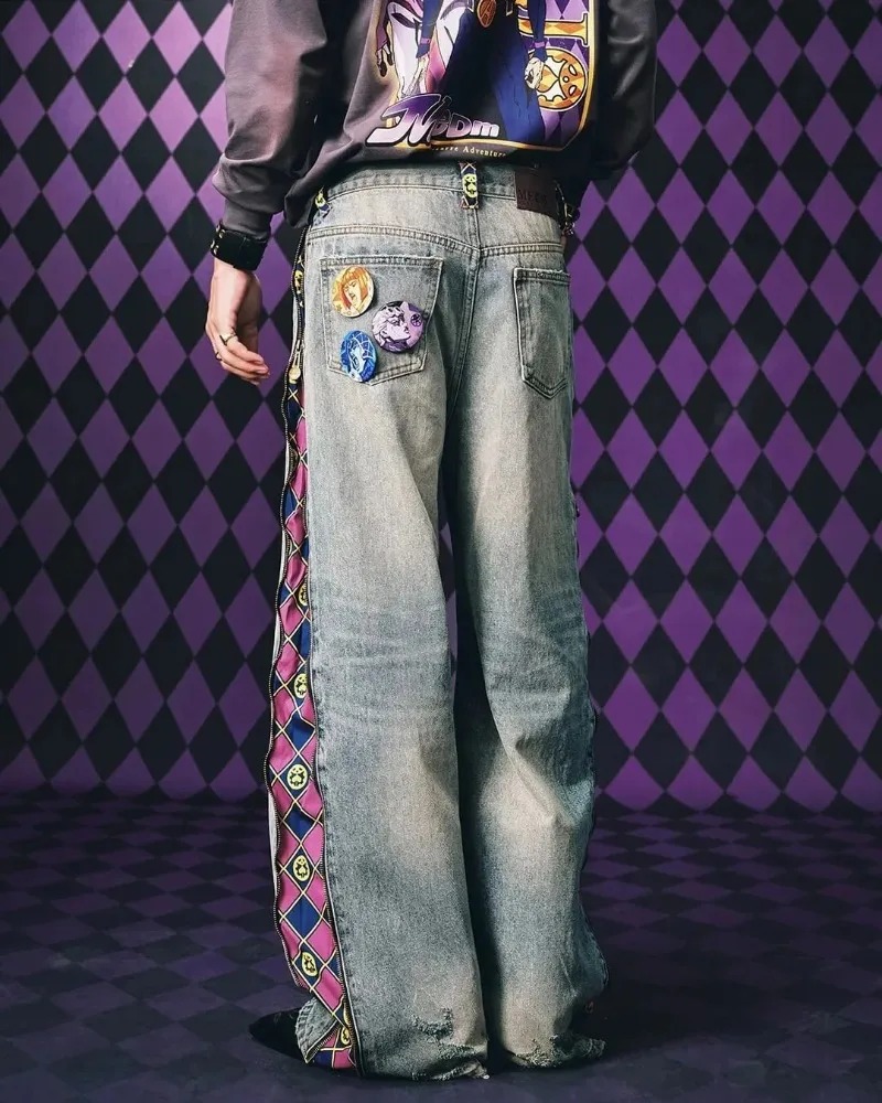 Y2K Streetwear Men Hip Hop Har - Streetwear Brand Pants recension och pris
