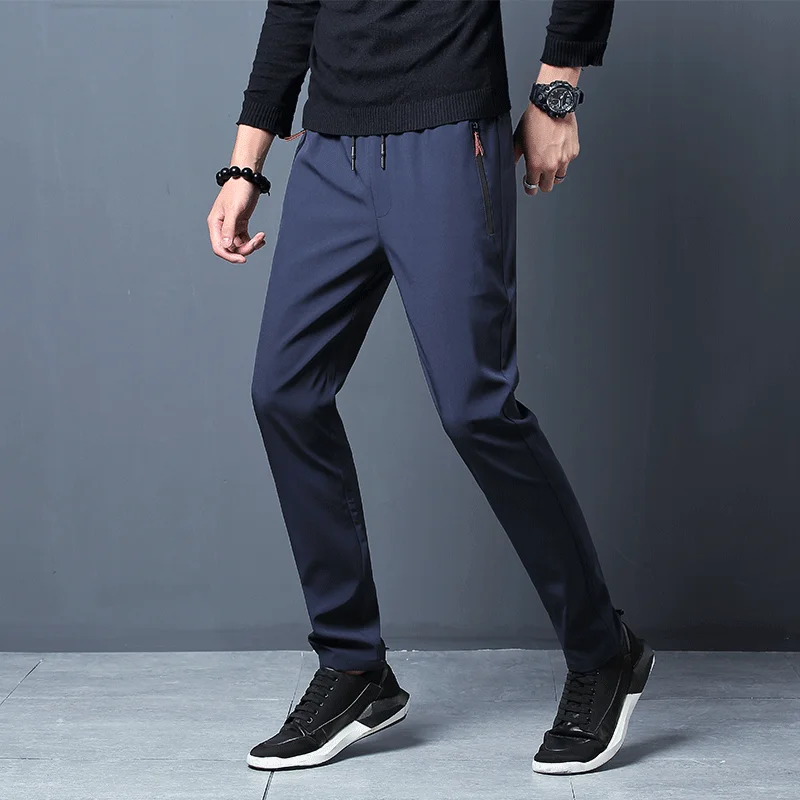 Men's Casual Pants Straight Sl - Streetwear Brand Joggers recension och pris