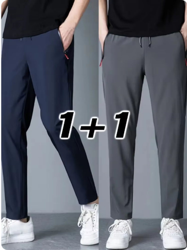 2 Pieces Men's Casual Pants St - Streetwear Brand Joggers recension och pris