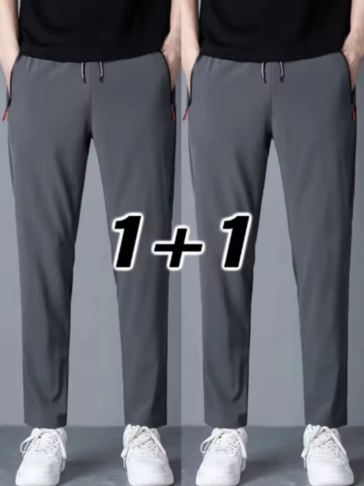 2 Pieces Men's Casual Pants St - Streetwear Brand Joggers recension och pris