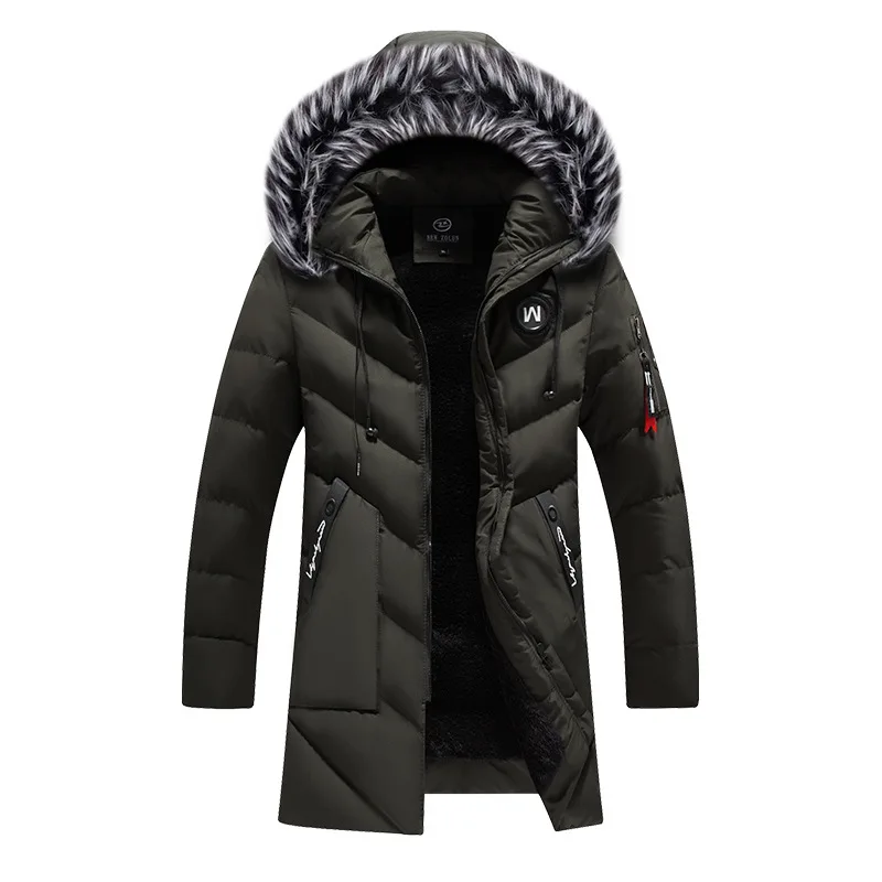 Male Solid Cotton Outwear Coat - Streetwear Brand Jacket recension och pris