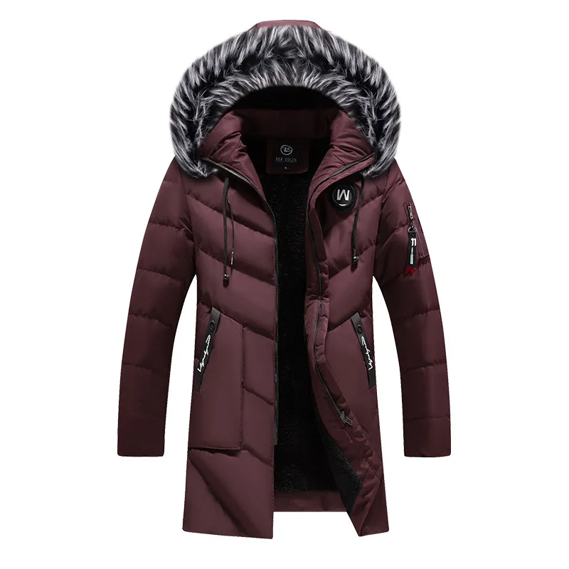 Male Solid Cotton Outwear Coat - Streetwear Brand Jacket recension och pris