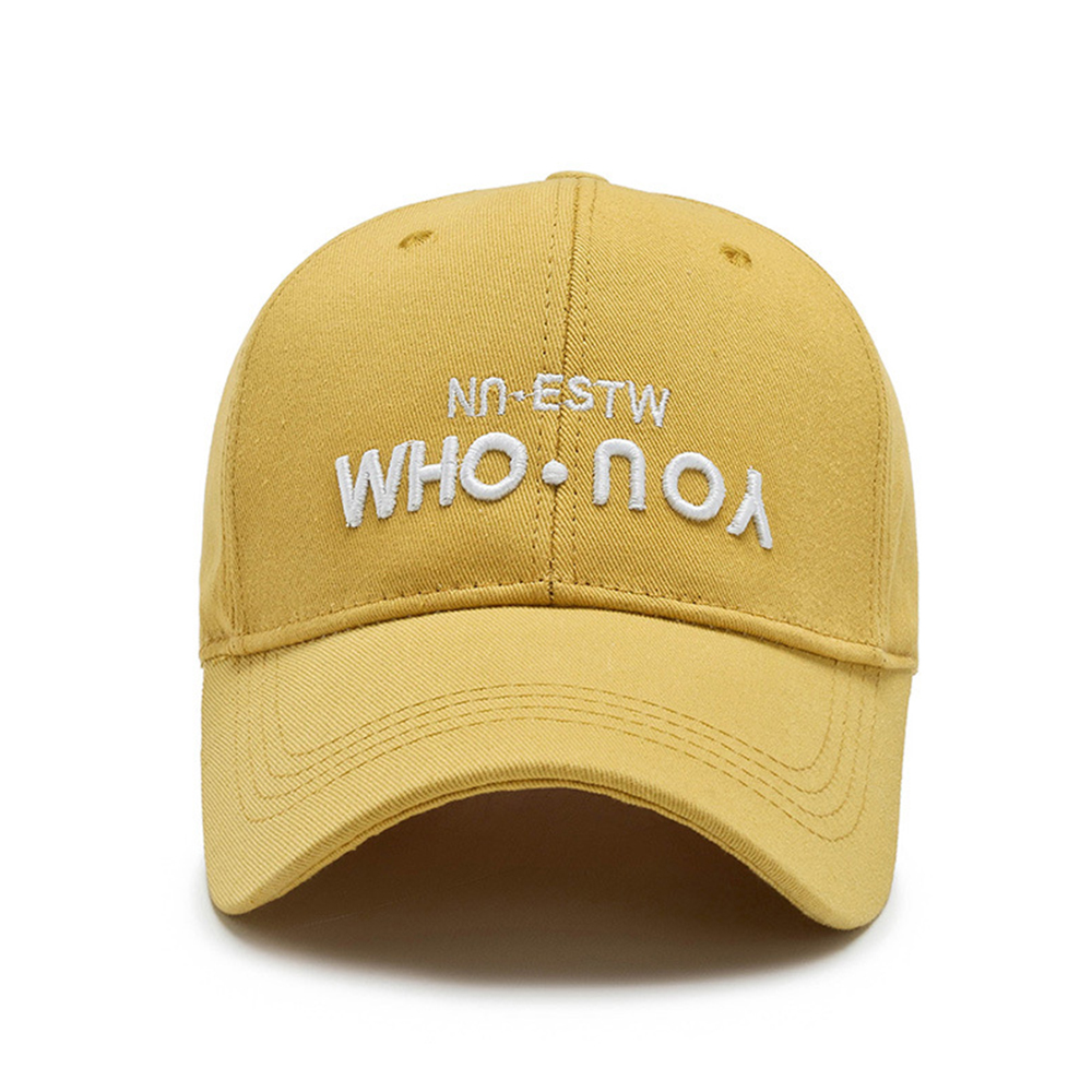 FS Trendy Reverse Letter Baseb - Yellow Streetwear Brand recension och pris