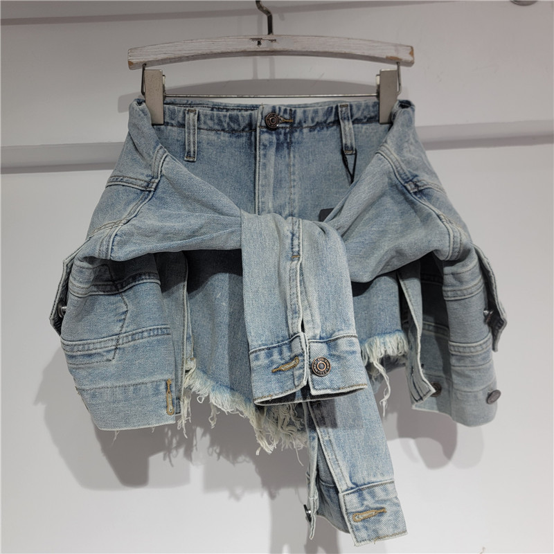 Denim Shorts Women Jeans Vinta - Streetwear Brand Pants recension och pris