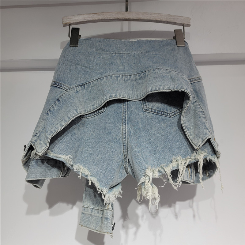 Denim Shorts Women Jeans Vinta - Streetwear Brand Pants recension och pris
