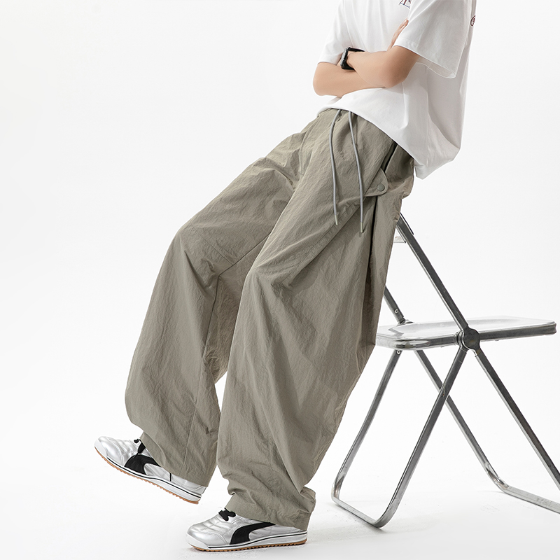 Ice Silk Joggers Pants Men Sum - Streetwear Brand Joggers recension och pris