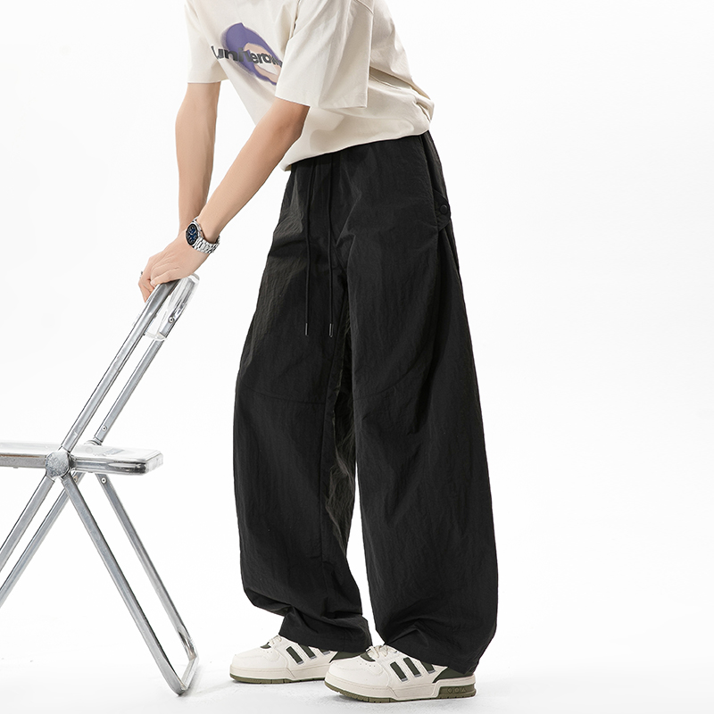 Ice Silk Joggers Pants Men Sum - Streetwear Brand Joggers recension och pris