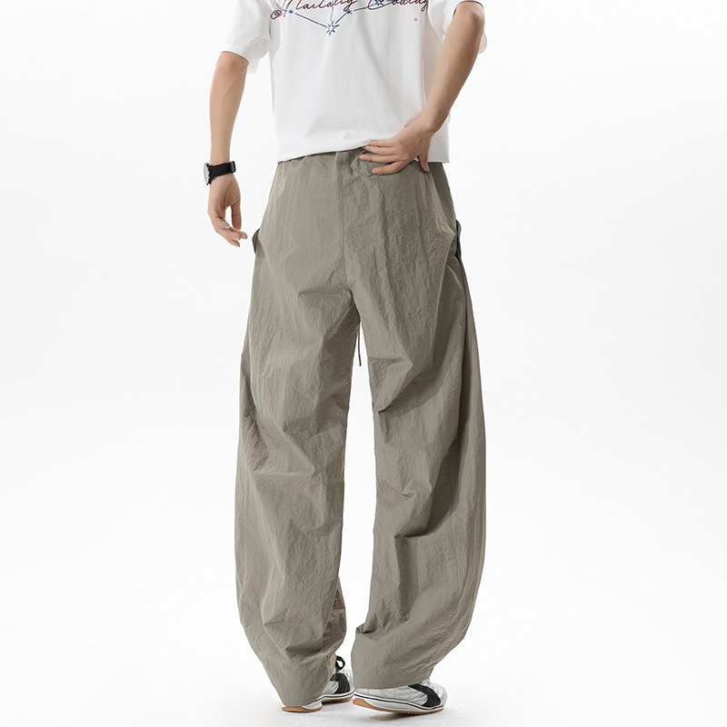 Ice Silk Joggers Pants Men Sum - Streetwear Brand Joggers recension och pris