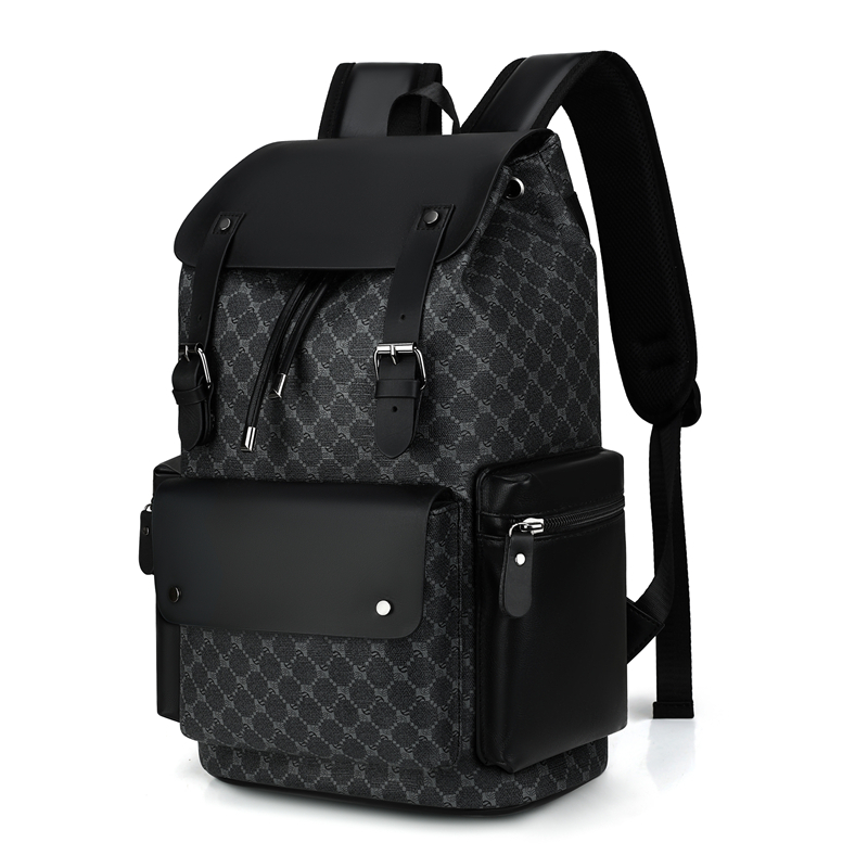 Floral Print Backpack Men Luxu - Streetwear Brand Backpack recension och pris