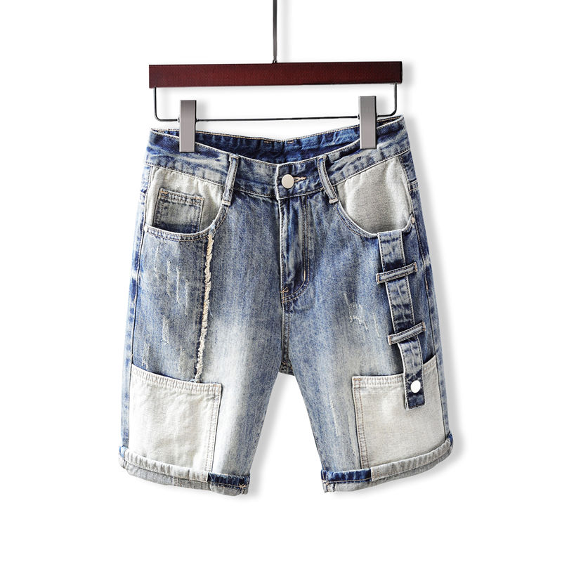 Men's Short Jeans Pants with P - Streetwear Brand Pants recension och pris