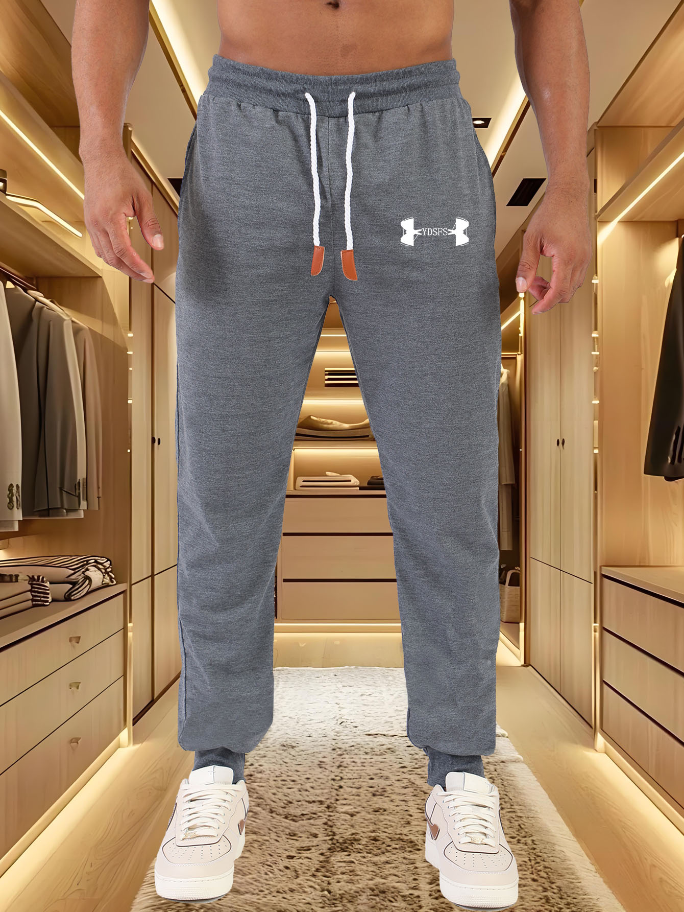 Men Jogger Pants Sport Brand L - Streetwear Brand Joggers recension och pris