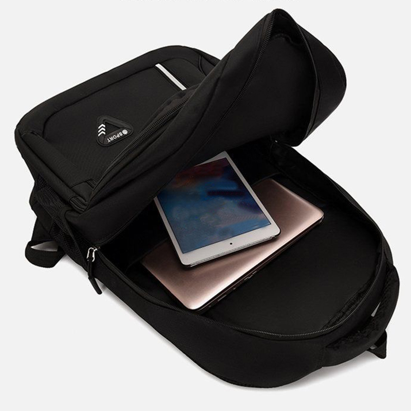Neutral brand multi-layered ba - Streetwear Brand Backpack recension och pris