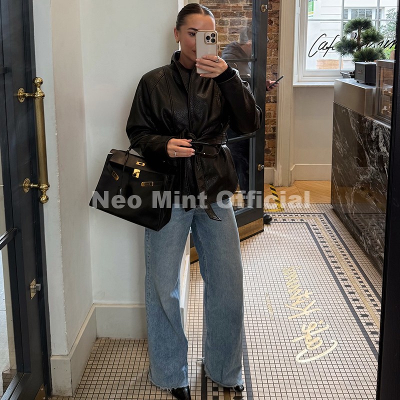 Neo Mint Trendy 2026 Black Sha - Streetwear Brand Jacket recension och pris