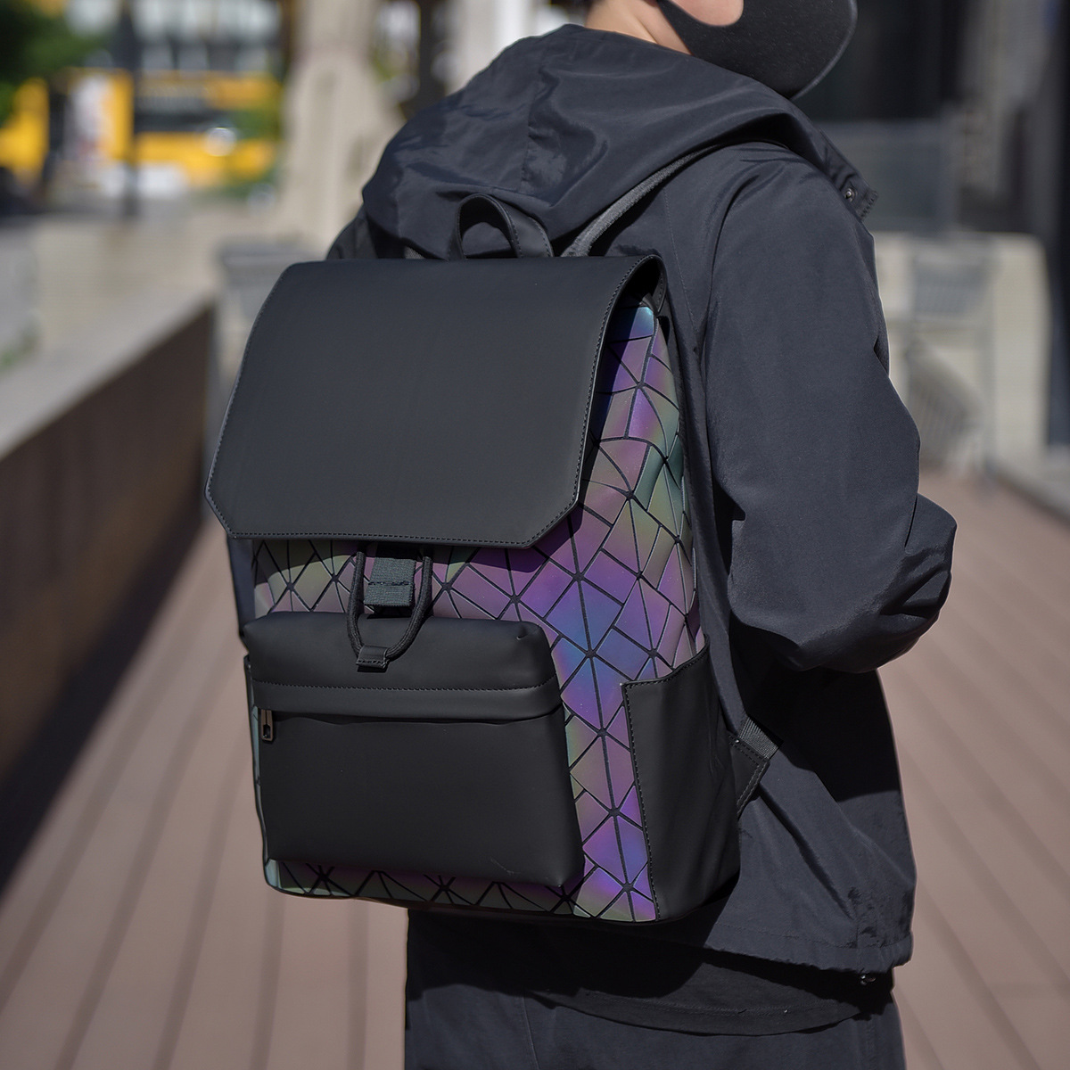 Trendy Brand Backpack Men's Ba - Streetwear Brand Backpack recension och pris