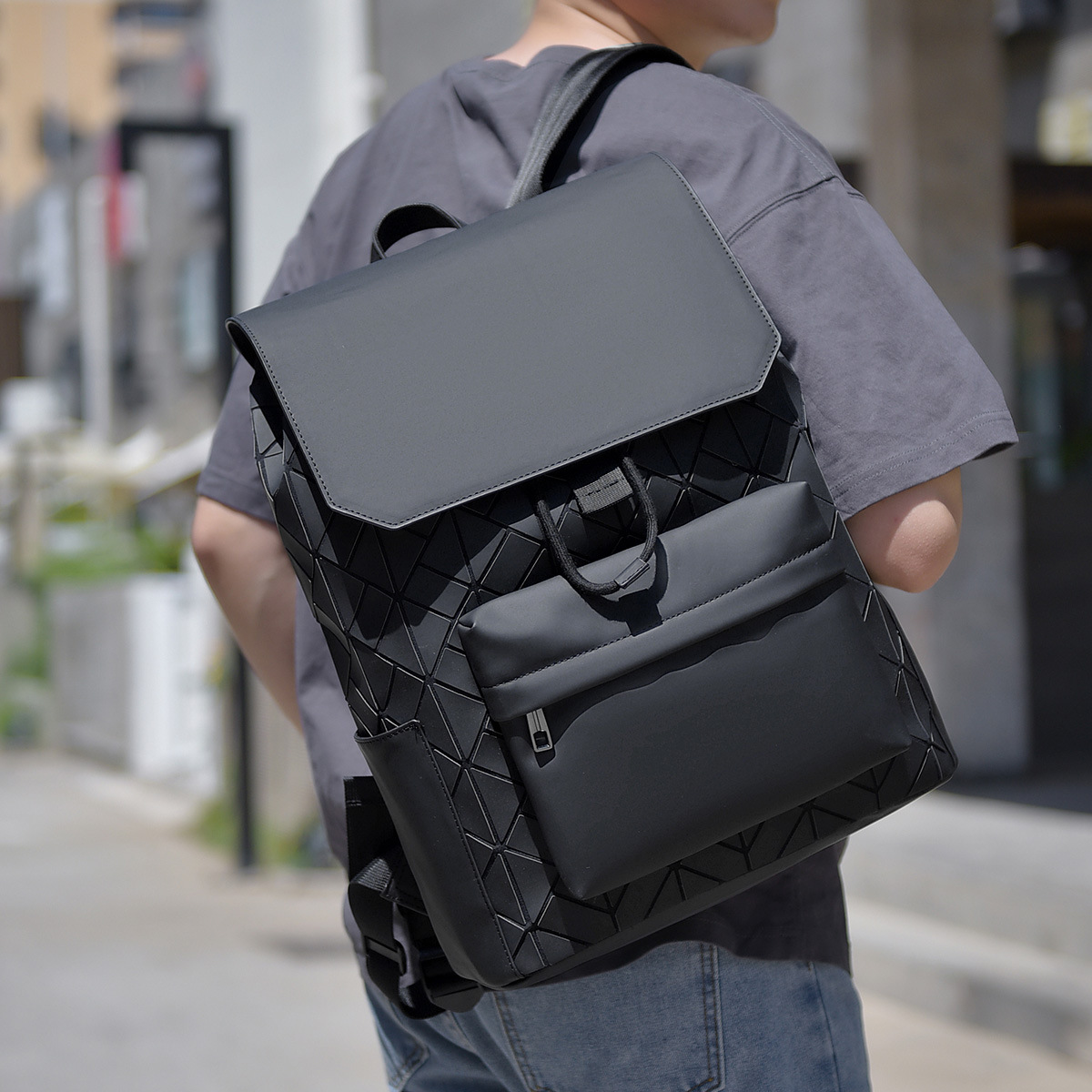 Trendy Brand Backpack Men's Ba - Streetwear Brand Backpack recension och pris