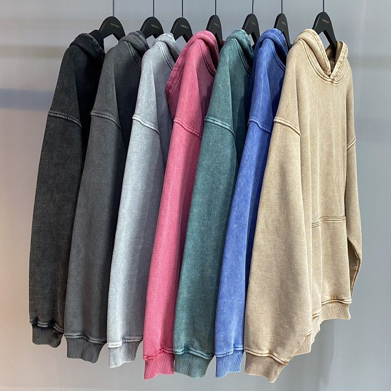 400G American Retro Heavy Swea - Streetwear Brand Jacket recension och pris