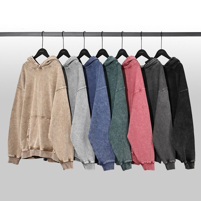 400G American Retro Heavy Swea - Streetwear Brand Jacket recension och pris